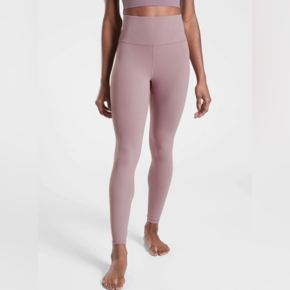 Athleta Elation high rise lavender/mauve Leggings
